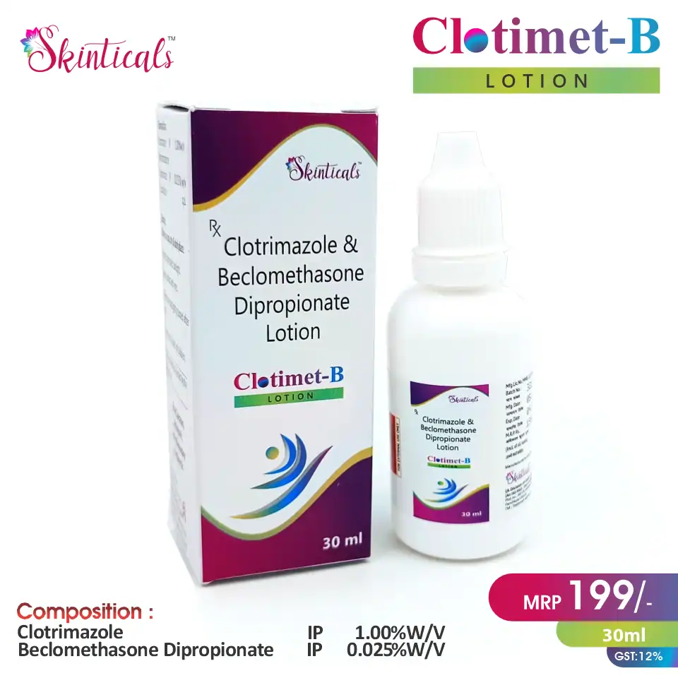 Beclometasone 0.025% + Clotrimazole 1% Lotion | Antifungal Care | Best price for PCD Pharma Franchise in Jaipur